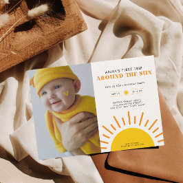 Erste Reise durch das Sun 1. Foto Einladung