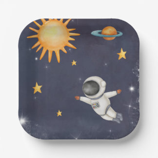 Erste Reise durch die Sun Boys Geburtstagsdekorati Pappteller