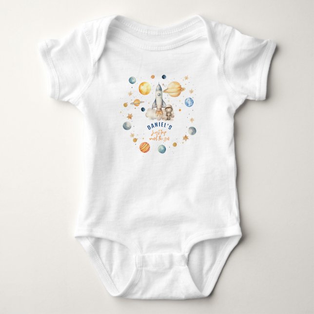 Erste Reise rund um das Sun Baby One-Piece Baby Strampler (Vorderseite)