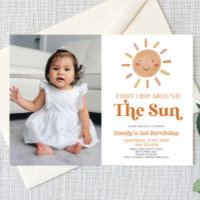 Erste Reise rund um das Sun Boho 1. Geburtstag Par