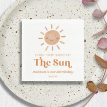 Erste Reise rund um das Sun Boho 1. Geburtstag Par