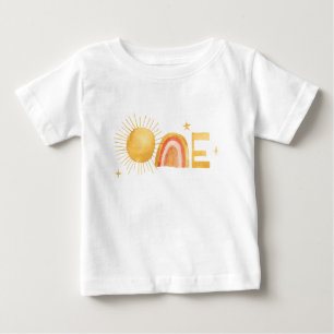 Erste Reise um die Sonne   1. Geburtstag  Baby T-shirt