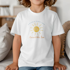 Erste Reise um die Sonne 1. Geburtstag Kleinkind T-shirt