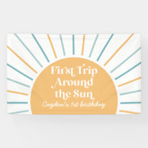 Erste Reise um die Sonne Sonnenschein 1. Geburtsta