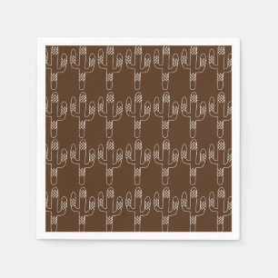 Erste Rodeo Cowboy Geburtstagsparty Serviette