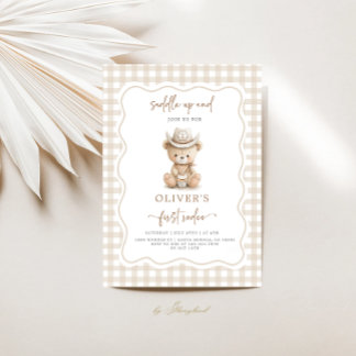 Erste Rodeo Einladung