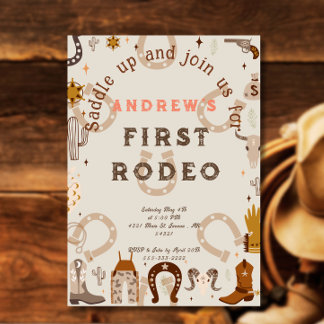 Erste Rodeo-Horseshoe-Musterland Einladung