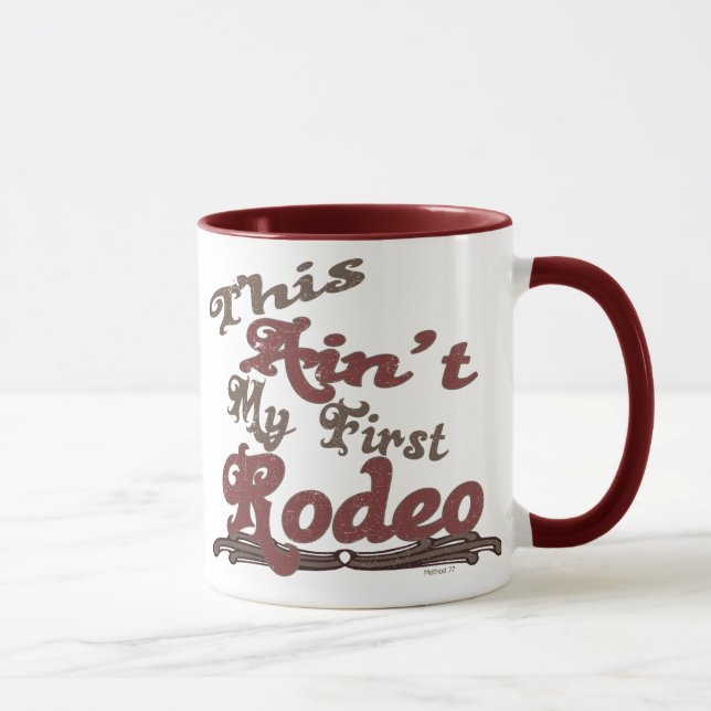 Erste Rodeo-Tasse Tasse (Rechts)