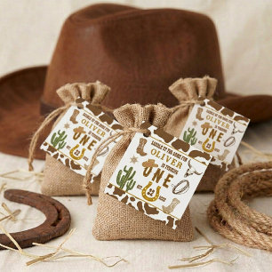 Erste Rodeo Western Cowboy Boys 1. Geburtstagsfeie Geschenkanhänger