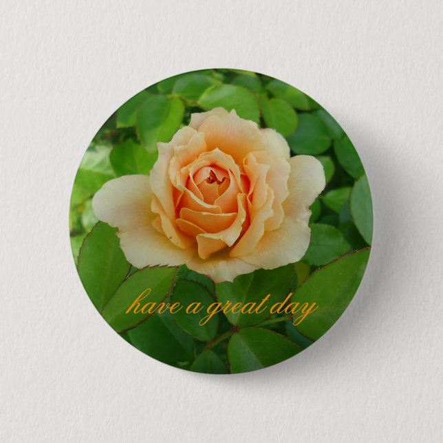 Erste Rose Button (Vorderseite)