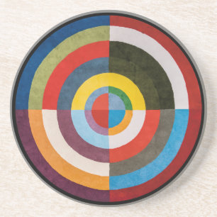 Erste Scheibe   Robert Delaunay   Getränkeuntersetzer
