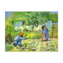 Erste Schritte, 1890 Vincent van Gogh.