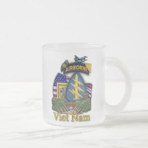 Erste Spezialeinheiten Vietnam Kriegsveteranen fro Mattglastasse