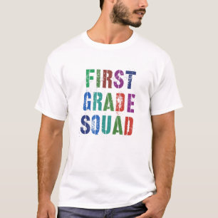 ERSTE STUFE Kids Lehrerin 1. Klasse Lernen T-Shirt