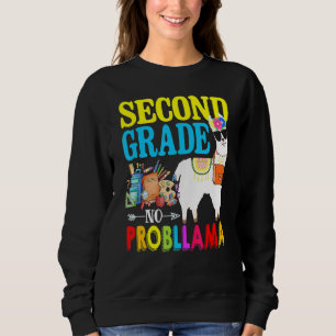 Erste Stufe No Prob Llama Zurück nach Schoo Sweatshirt