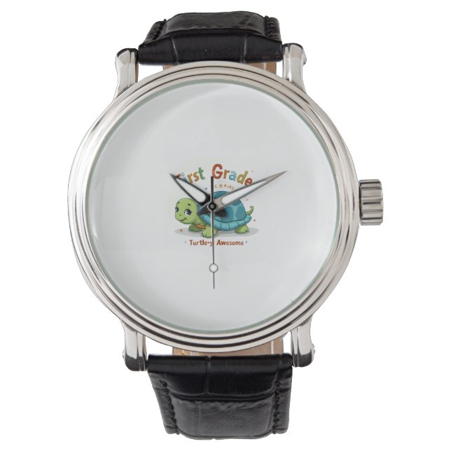 Erste Stufe Schildkröte-y Phantastisch 1. Stufe Zu Armbanduhr (Vorderseite)