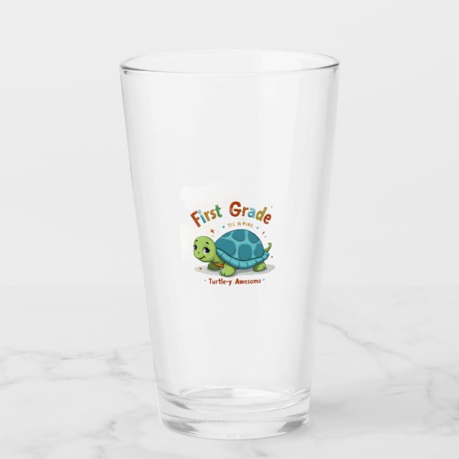 Erste Stufe Schildkröte-y Phantastisch 1. Stufe Zu Glas (Vorderseite)