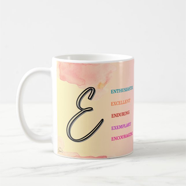 Erste Tasse "E" (11oz) (Links)