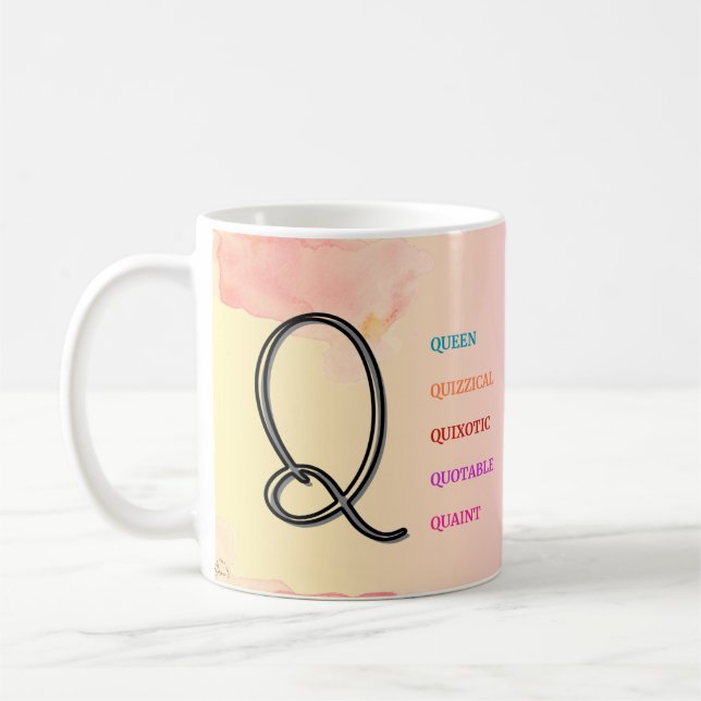Erste Tasse "Q" (11oz) (Links)