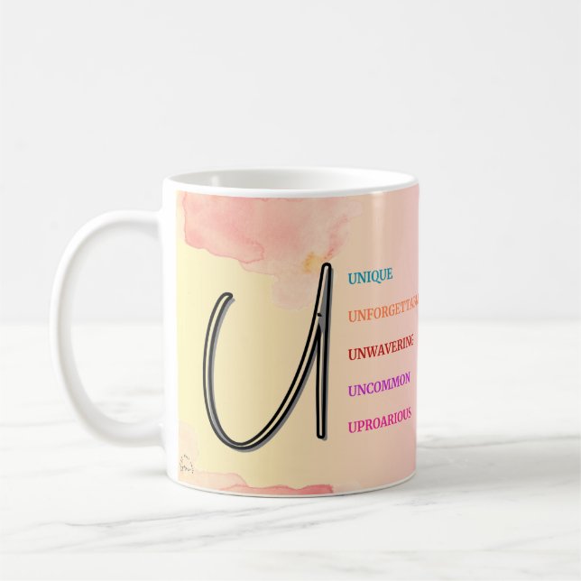 Erste Tasse "U" (11oz) (Links)