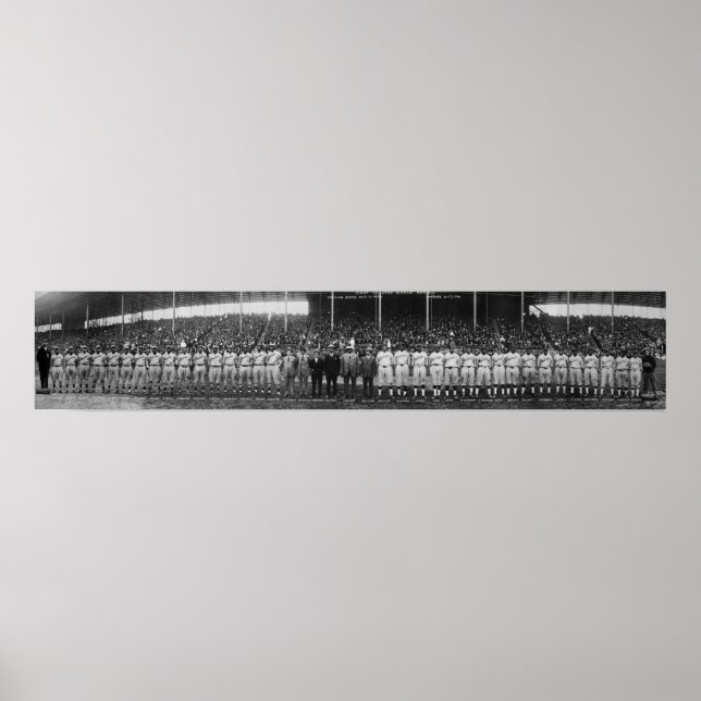 Erste Teams der farbigen World Series, Spiel 1, 19 Poster (Vorne)