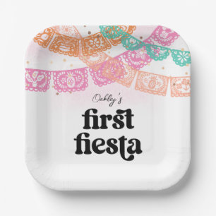 Erste Teller der Fiesta Geburtstagspartei