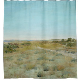 Erste Touch Herbst: Landschaft im Staat von New Yo Duschvorhang