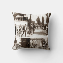 Erste Tour de France Gewinner Maurice Garin Collag Kissen