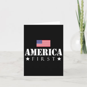 Erste Trump 2024 Amerika zuerst Karte