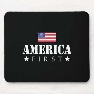 Erste Trump 2024 Amerika zuerst Mousepad