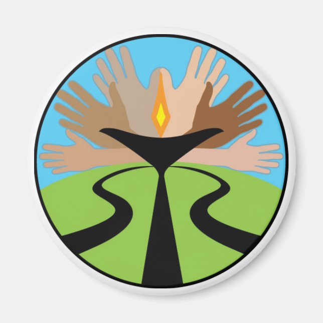 Erste Unitarische Kirche Omaha Magnet (Vorne)