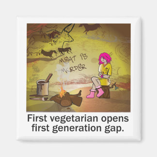 Erste Vegetarian Magnet