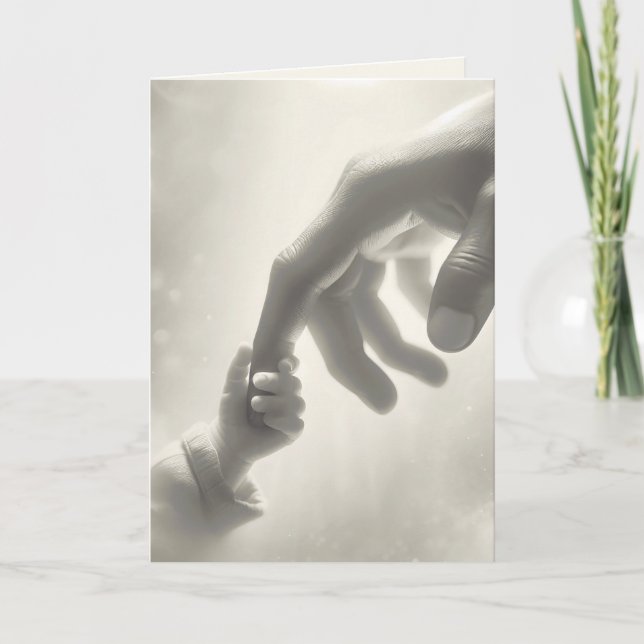 Erste Verbindung für Baby Karte (Vorderseite)