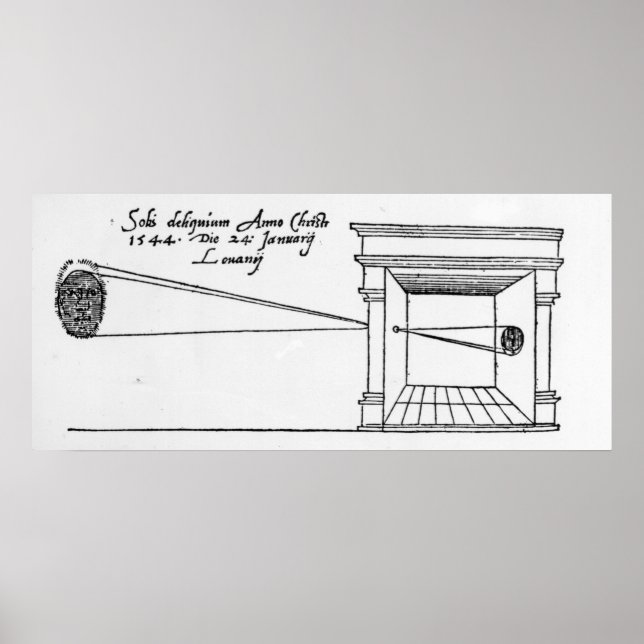 Erste veröffentlichte Illustration Poster (Vorne)