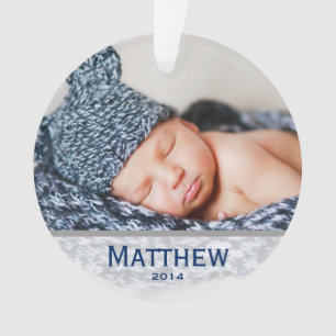 Erste Verzierung des Babys Weihnachts Ornament