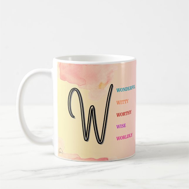 Erste "W"-Tasse (11oz) Kaffeetasse (Links)
