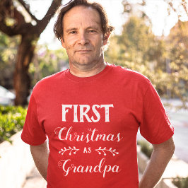 Erste Weihnachten als Granda-Familie passend T-Shirt