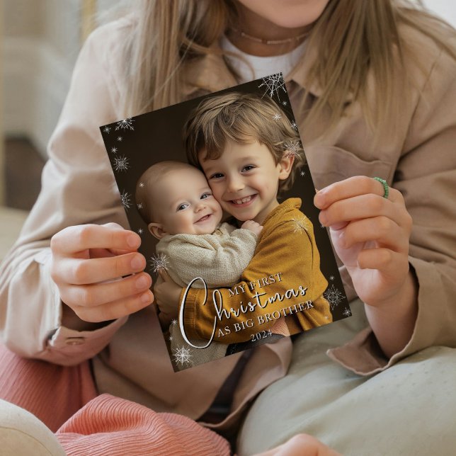 Erste Weihnachten als großer Bruder Fotodruck (Von Creator hochgeladen)