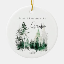 Erste Weihnachten als Großvater Feiertage Ornament