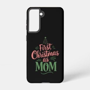 Erste Weihnachten als Mama, die Weihnachten passt Samsung Galaxy Hülle