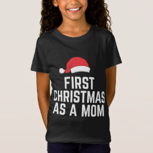 Erste Weihnachten als Mama Niedliche Zukunft Mutte T-Shirt