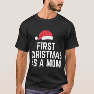 Erste Weihnachten als Mama Niedliche Zukunft Mutte T-Shirt