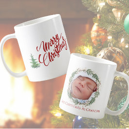 Erste Weihnachten als Opa Frohe Weihnachten Niedli Kaffeetasse