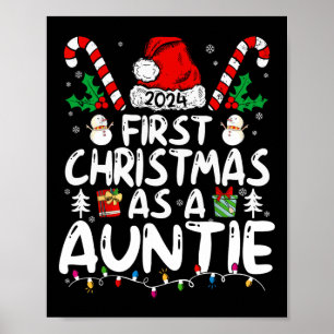 Erste Weihnachten als Tantentenfamilie, die zu New Poster