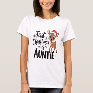 Erste Weihnachten als Tanti-Shirt festlich T-Shirt