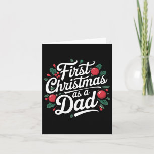 Erste Weihnachten als Vater Familienurlaub Neu Karte