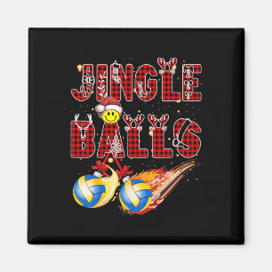 Erste Weihnachten als Vater Jingle Volleyball Papa Magnet