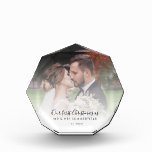 Erste Weihnachten als Verheiratete Hochzeit Foto C<br><div class="desc">Erste Weihnachten als Verheiratete Hochzeitsfeier Foto Custom Foto Block können Sie einfach hinzufügen,  Ihr Lieblings-Hochzeitstag Foto,  Datum und Name als Paar,  indem Sie auf die Schaltfläche "Personalisieren"</div>