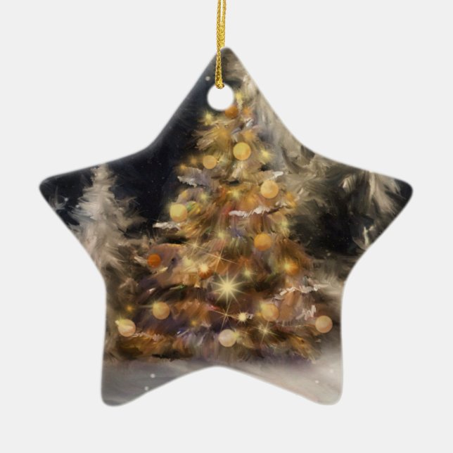 Erste Weihnachten im Whispern Pinien Ornament (Vorne)