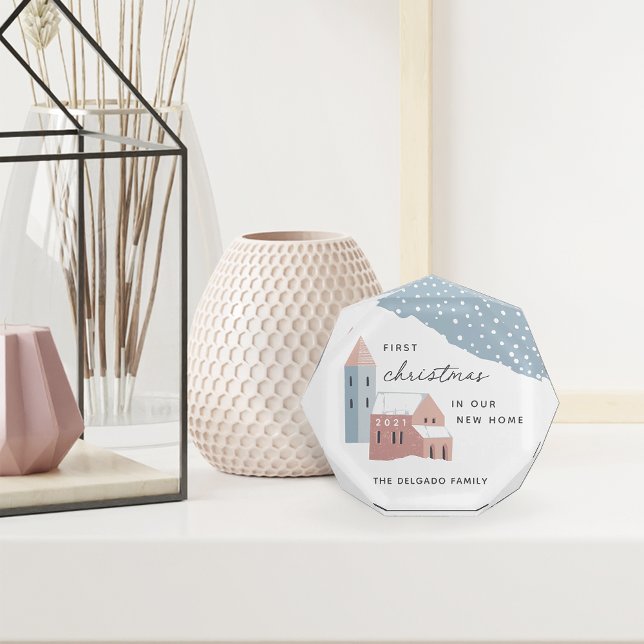 Erste Weihnachten in unserem neuen Zuhause-Akrylbl Fotoblock (Von Creator hochgeladen)